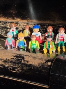 Mein Theater-Ensemble als Playmobil-Figuren